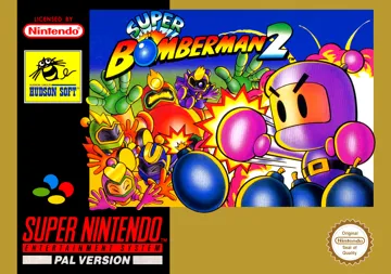 Super Bomberman 2 (Europe) box cover front